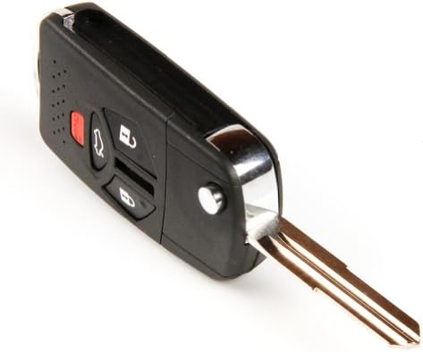 UNCUT Switch flip folding Remote key case FOB SHELL For 2007-2010 MITSUBISHI Eclipse Galant Endeavor Lancer 4 Buttons