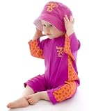 Splash ABout UV All-in-One suit (sun protection), Bobbing Along Pink, 6-12 months