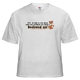 Litterbox Problems Cat White T-Shirt by CafePress Litterbox Problems Cat White T-Shirt by CafePress