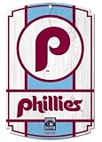 Philadelphia Phillies MLB Baseball Copperstown Throwback Wood Sign