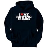 Love My Rowing Grandpa Sports Mens Hoodie (Navy Blue, Sizes X-Small - XXX-Large) Love My Rowing Grandpa Sports Mens Hoodie (Navy Blue, Sizes X-Small - XXX-Large)