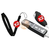 2 Pack of Soft Silicone Skin Case (Black) for Nintendo Wii Remote Control C ....