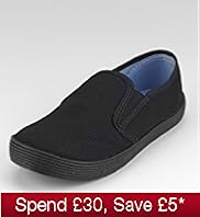 Slip-On Plimsolls