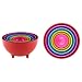 FOOTED MULTI-COLOURED NESTING BOWLS