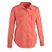 Coolibar UPF 50+ Women's Travel Shirt - Sun Protection (Large - Bleached Coral) Coolibar UPF 50+ Women's Travel Shirt - Sun Protection (Large - Bleached Coral)