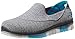 Skechers Performance Women's Go Flex Slip-On Walking Shoe,Charcoal/Blue,6.5 M US