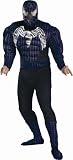 Marvel Venom Deluxe Muscle Adult Costume - Size 42/46