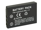 GSI Super Quality Replacement Battery For Select KODAK Digital Cameras, Functions Exactly As Original KLIC-5001, 3.7V, Li-ion/1800mAh, Black