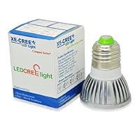 Ledcreelight Ultra Bright LED XE CREE 3X3W 9W E27(E26) dimmable Warm or Cool White LED Light Bulb, E27 Standard Household Base, Replacement for 60 Watt, 60 degree UL Listed