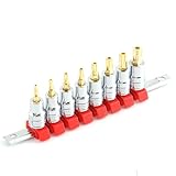 ヘックスローブビットソケット 8pcs 9.5mm(3/8) SHS308BT/ヘックスソケット【SK11】