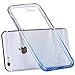 iPhone 6s Case, Vofolen iPhone 6s Cover Colorful Clear Slim Case Translucent Impact Resistant Protective Hard Shell Flexible TPU Soft Bumper Thin Case for iPhone 6 6S 4.7 inch (Clear Blue)