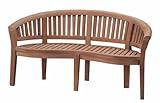 IMAGE OF Curve 3 Seater Bench Extra Thick Wood