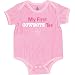 Dallas Cowboys Infant Pink My First Tee Creeper