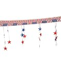 Stars and Stripes Ceiling Decorations Set of 3