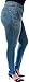 Eunina Women's Plus Size High Waisted Stretch Skinny Jeans Medium Wash