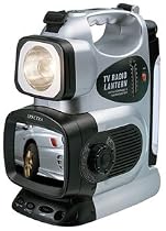 Spectra 5" Portable Black and White TV with AM/FM/Weather Band Radio and Lantern- 50LBWRW