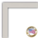 18x24 / 18 x 24 Satin White Picture Frame - NEW .. 1'' wide
