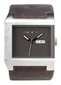 Quiksilver Hazard Analog Mens Fashion Watch Leather strap