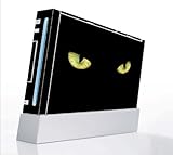 Cat Eyes Decorative Protector Skin Decal Sticker for Nintendo Wii Console