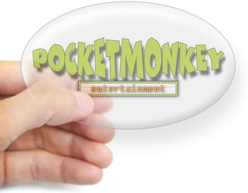 CafePress Pocketmonkey Oval Sticker Sticker Oval - Standard