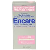 Encare Vaginal Contraceptive Gel Inserts 6 ea