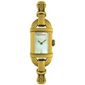 GUCCI Women's 6800 Bamboo Collection Gold-Tone Stainless Steel Watch #YA068569