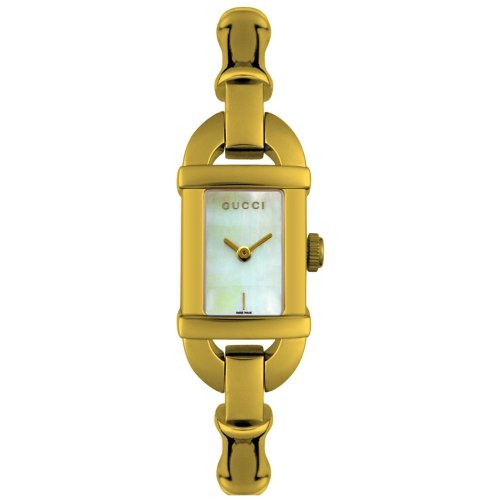 GUCCI Womens YA068569 6800 Bamboo Collection Gold-Tone Stainless Steel Watch GUCCI Womens YA068569 6800 Bamboo Collection Gold-Tone Stainless Steel Watch