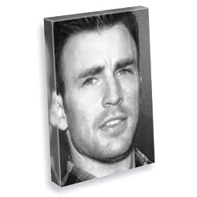 CHRIS EVANS - Canvas Print (A4 - Signed by the Artist) #js005