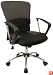 Mid-Back Mesh Adjustable Office Computer Chair w/ Arms, Grey