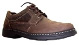 Hush Puppies Mens Outlaw Brown Nubuck Leather Shoes