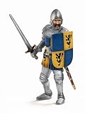 Knights - Lion Coat of Arms - Foot Soldier with Sword