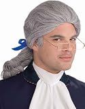 Historical Colonial Grey Wig