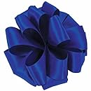 Offray Double Face Satin Ribbon, 1-1/2-Inch by 50-Yard, Cobalt