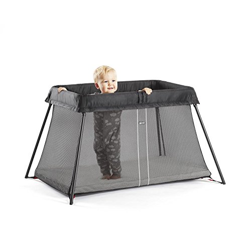 BABYBJORN Travel Crib Light, Black shopswell