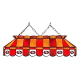Other Brands San Francisco 49ers 40W-in. Stained Glass Pool Table Light