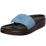 Donald J Pliner Ladies FIFI7-KP08 Footbed Thong by Donald J Pliner