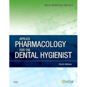 Click here to buy Applied Pharmacology for the Dental Hygienist by Elena Bablenis Haveles BS Pharm Pharm D.
