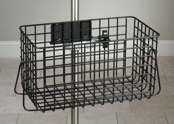 CLINTON IV/INFUSION STAND OPTIONS Basket 14x8x8 1/2 -black Item# IV-51B