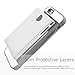 iPhone 6S Plus Case, iPhone 6 Plus Case, MagicMobile Hybrid Hard Protective Slim Durable Case for Apple iPhone 6S Plus / 6 Plus (5.5') Dual Layer [TPU + Hard PC] Armor Cute Cover - White - Gray