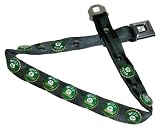 Narrow ~Buzz~ Hemp Beer Bottle Cap Seatbelt Belt! Awesome Hemp Leaf Bottlecap Design!