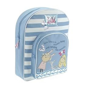Trade Mark Collections Charlie and Lola Sweet Pea Backpack School Bag