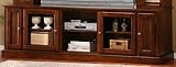 Merlot Oak Finish TV Console by Coaster Furniture
