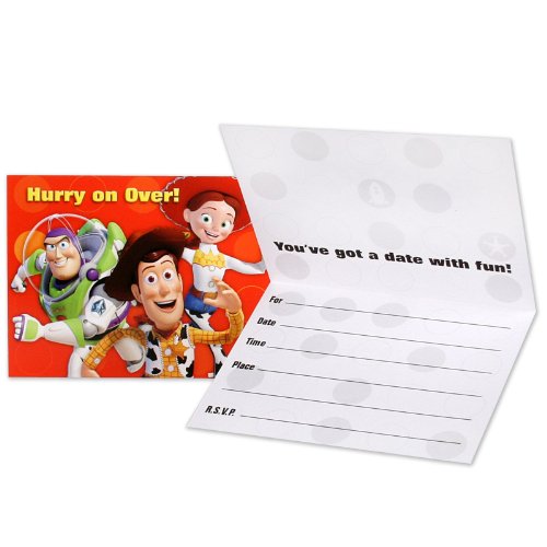 Toy Story Invites - 8/Pkg.