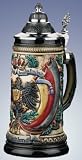 German Beer Stein Eagle with Germany Flag Colors