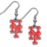 MLB New York Mets Dangle Earrings
