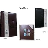Review Kleer-Vu  / Kleer-Vu Photo / Memo Album, Leather Embossed Leaf Collection, Black, Holds 300 4
