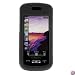 Black Rubberized Snap-On Crystal Hard Cover Case for AT&T Samsung Solstice SGH-A887 Cell Phone