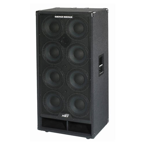 Genz Benz XB3 GB810T-XB3 8x10 Bass Guitar Amp Extension Cabinet