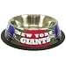 NEW YORK GIANTS OFFICIAL LOGO STAINLESS STEEL PET DISH DOG BOWL
