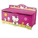 Hello Kitty - 711150 - Ameublement et D�coration - Coffre � Jouets Grand Mod�le avec Frein en Bo�te - Quadricolore